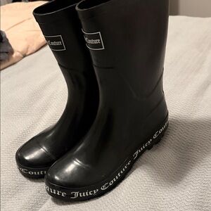 Juicy Couture Classic Black  Rain Boots